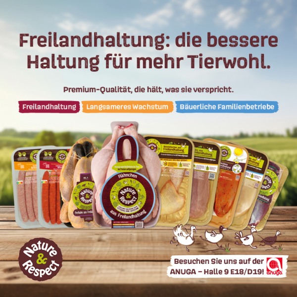 Nature & Respect at Anuga 2025 – The trade fair in Cologne