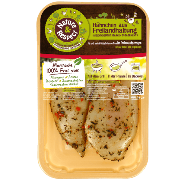 Free-Range chicken breast fillet - tender herbs