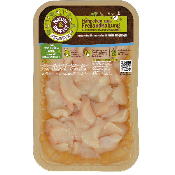 Free-range Chicken Slices from the breast fillet