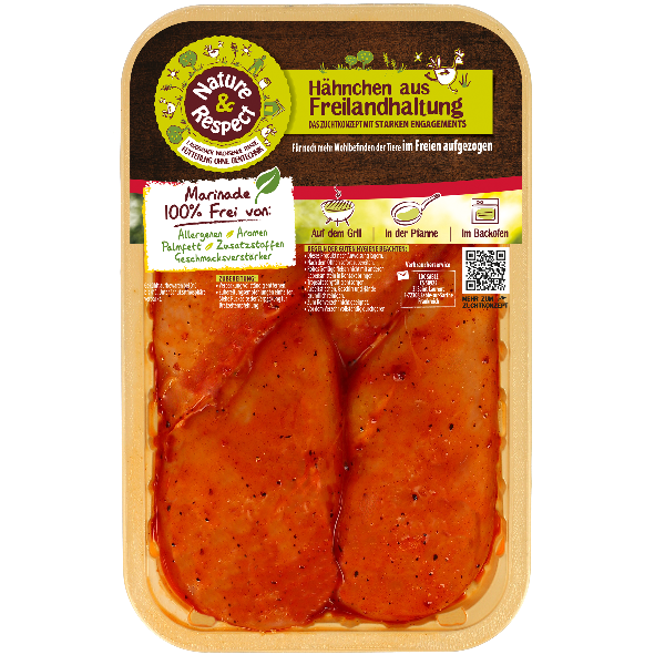 Freiland Hähnchen-Brustfilet – Paprika Chili