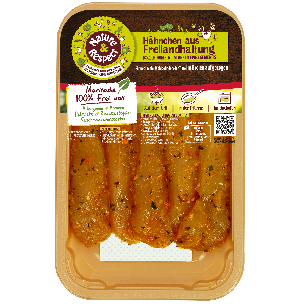 Freiland Hähnchen-Innenfilet – Kurkuma & Zwiebel