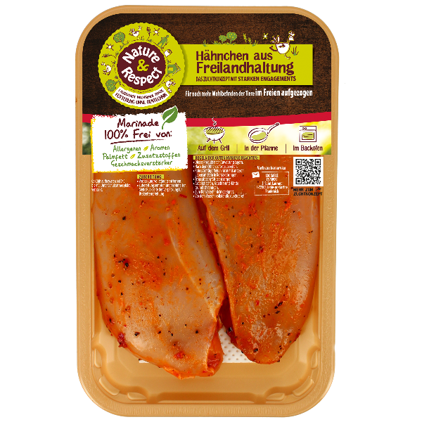 Freiland Hähnchen-Brustfilet – Paprika Chili