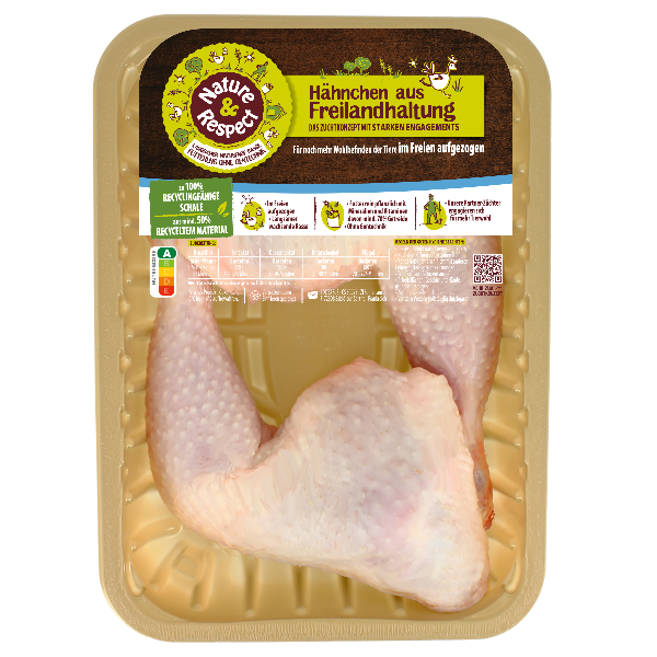 Freiland Hähnchen-schenkel mit Rückenstück