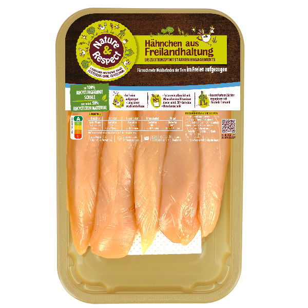 Freiland Hähnchen-Innenfilet