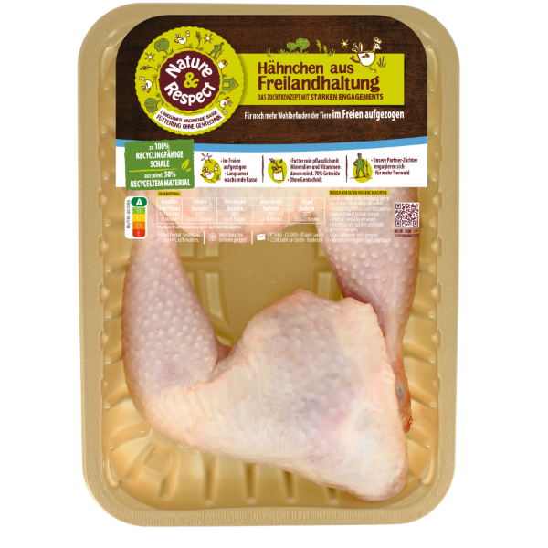 Free-Range chicken legs with back piece