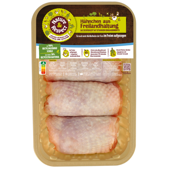 Free-Range Chicken Pollo Fino, with skin, boneless