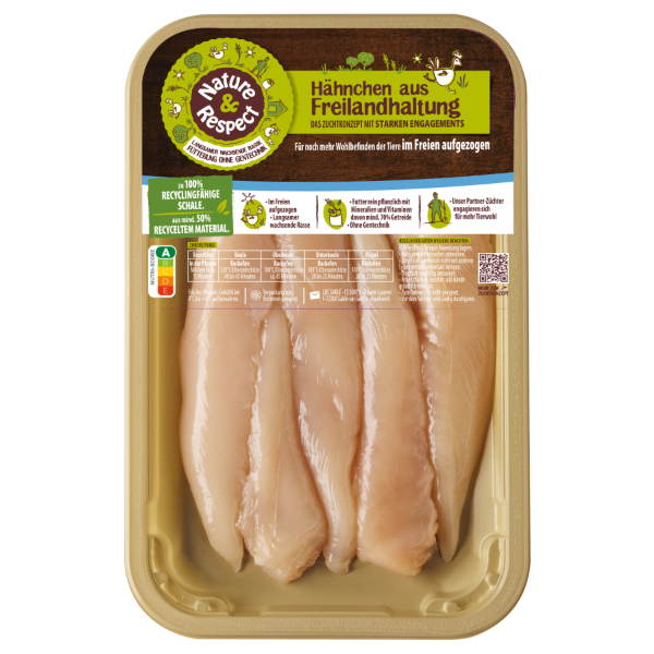 Freiland Hähnchen-Innenfilet