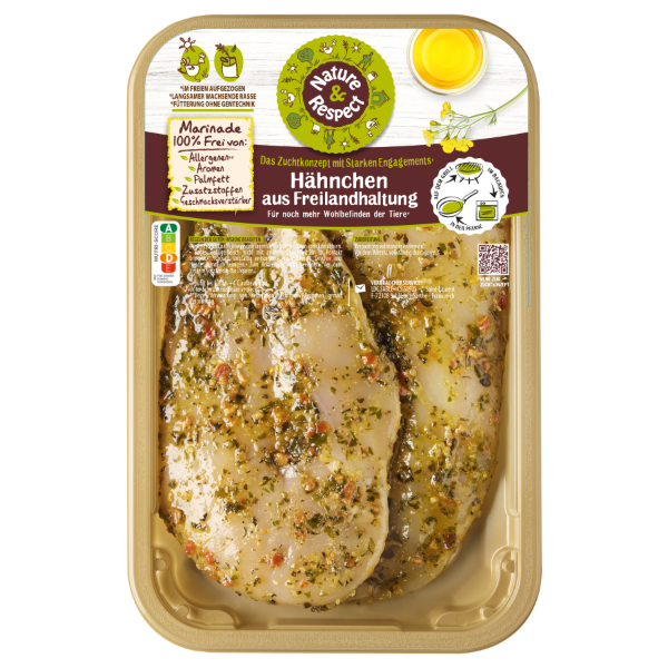 Freiland Hähnchen-brustfilet – Zarte Kräuter