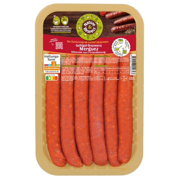 Geflügel Bratwurst - Merguez