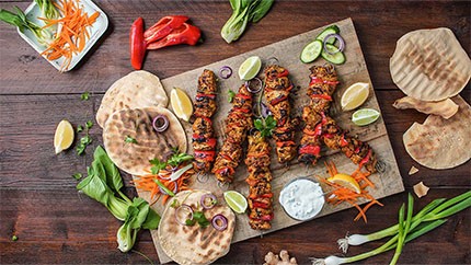 Nature & Respect - Homemade Chicken Tikka Masala Skewers