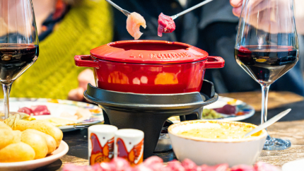 Fondue à deux: Liebe geht durch den Topf