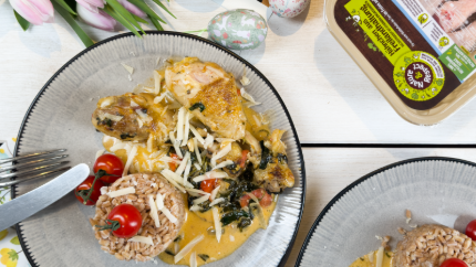 The perfect Easter meal - Creamy Chicken Tuscan