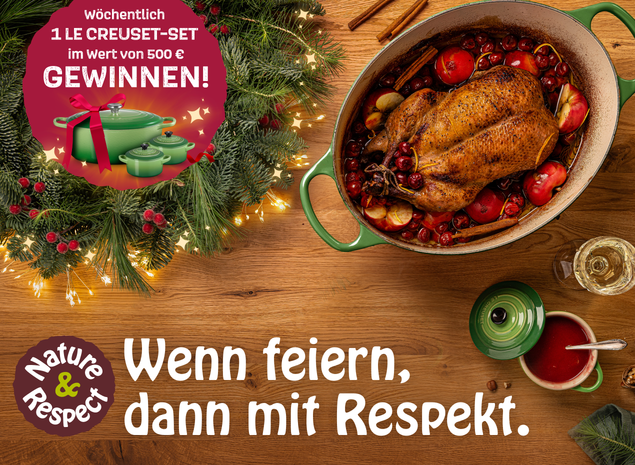 Weihnachtsgewinnspiel von Nature and Respect